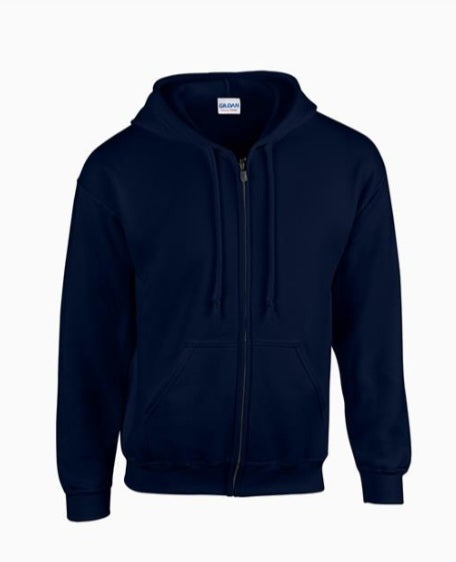 Gildan Full Zip Hooded Sweatshirt