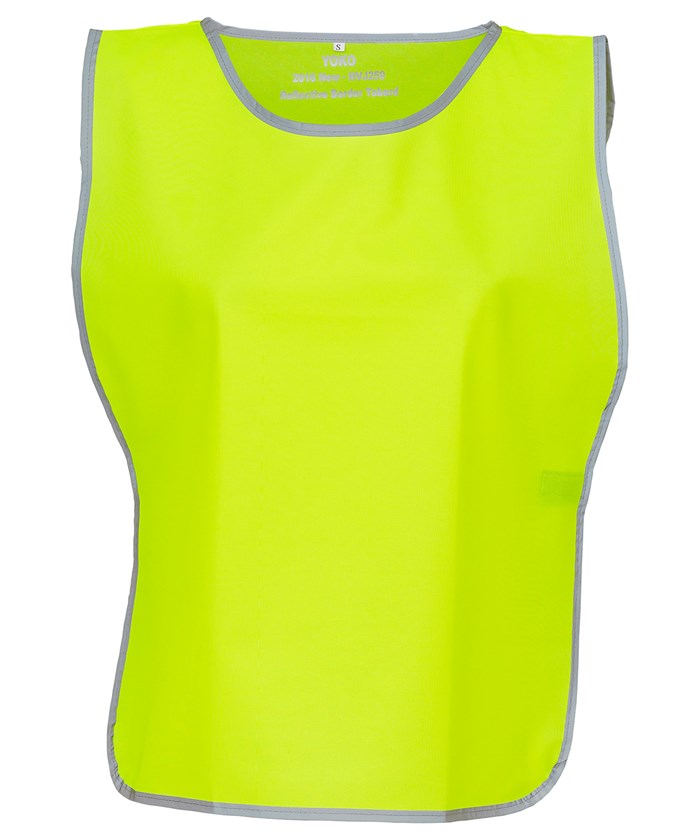 Hi-vis tabard in child and adult sizes