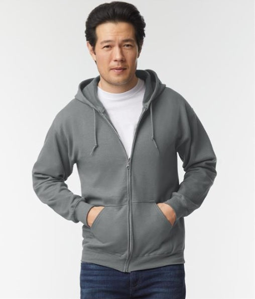 Gildan Full Zip Hooded Sweatshirt
