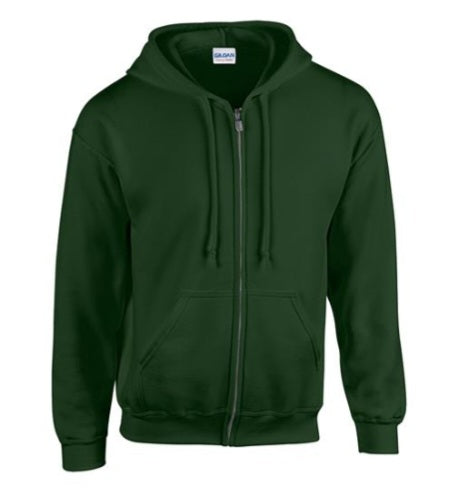 Gildan Full Zip Hooded Sweatshirt