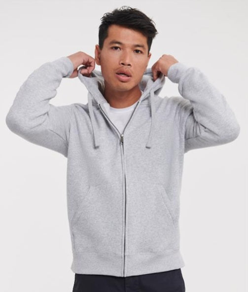 Russell Authentic Zipped Hooded Sweat